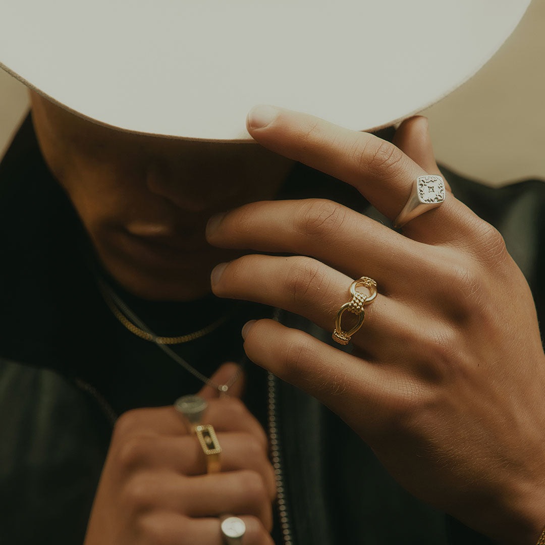 Silver Spur Ring