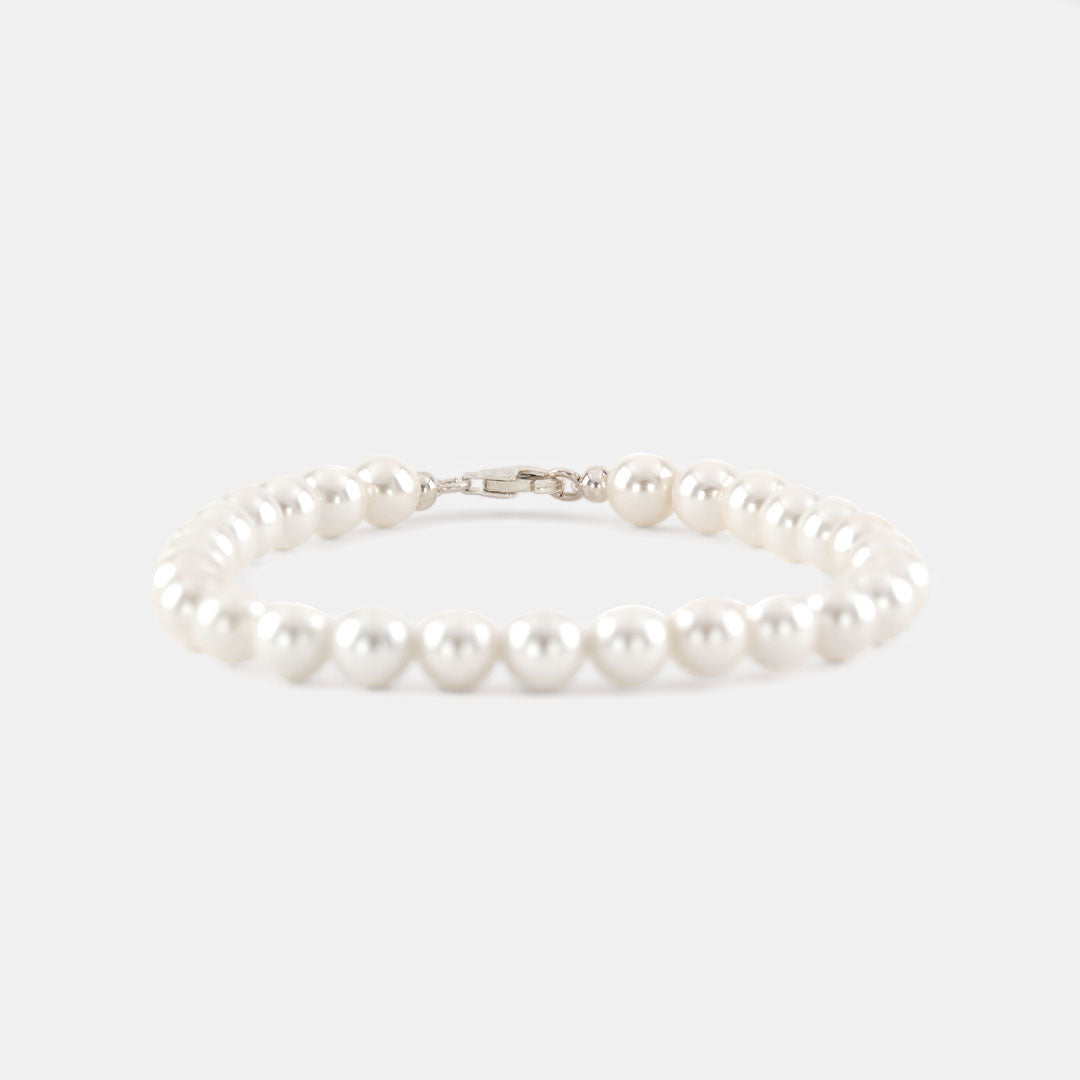 Silver Pearl Bracelet Silver Pearl Bracelet
