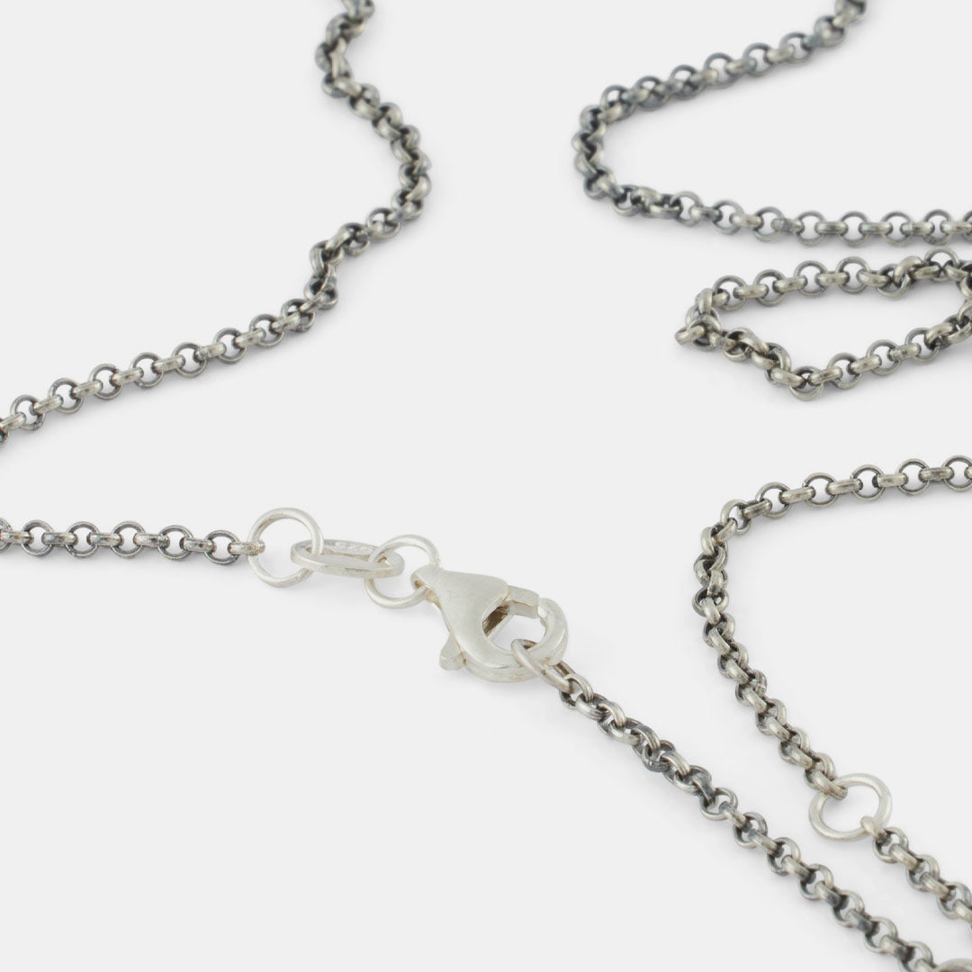 Silver Bull Necklace