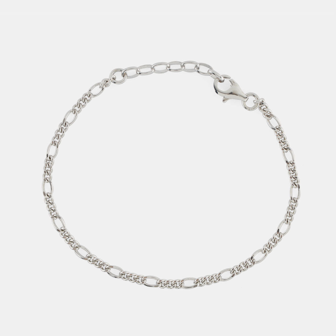 Silver Figaro Bracelet