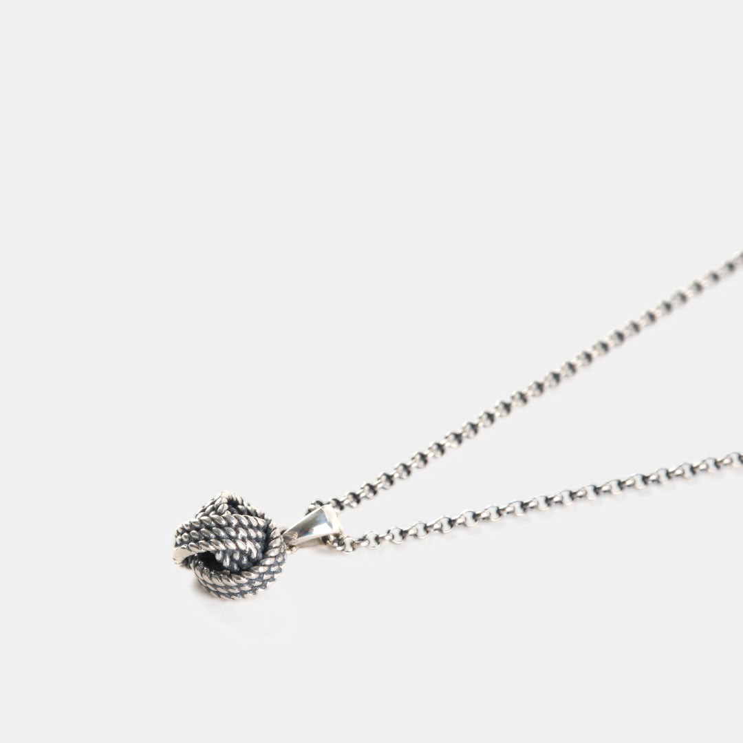 Silver Knot Necklace
