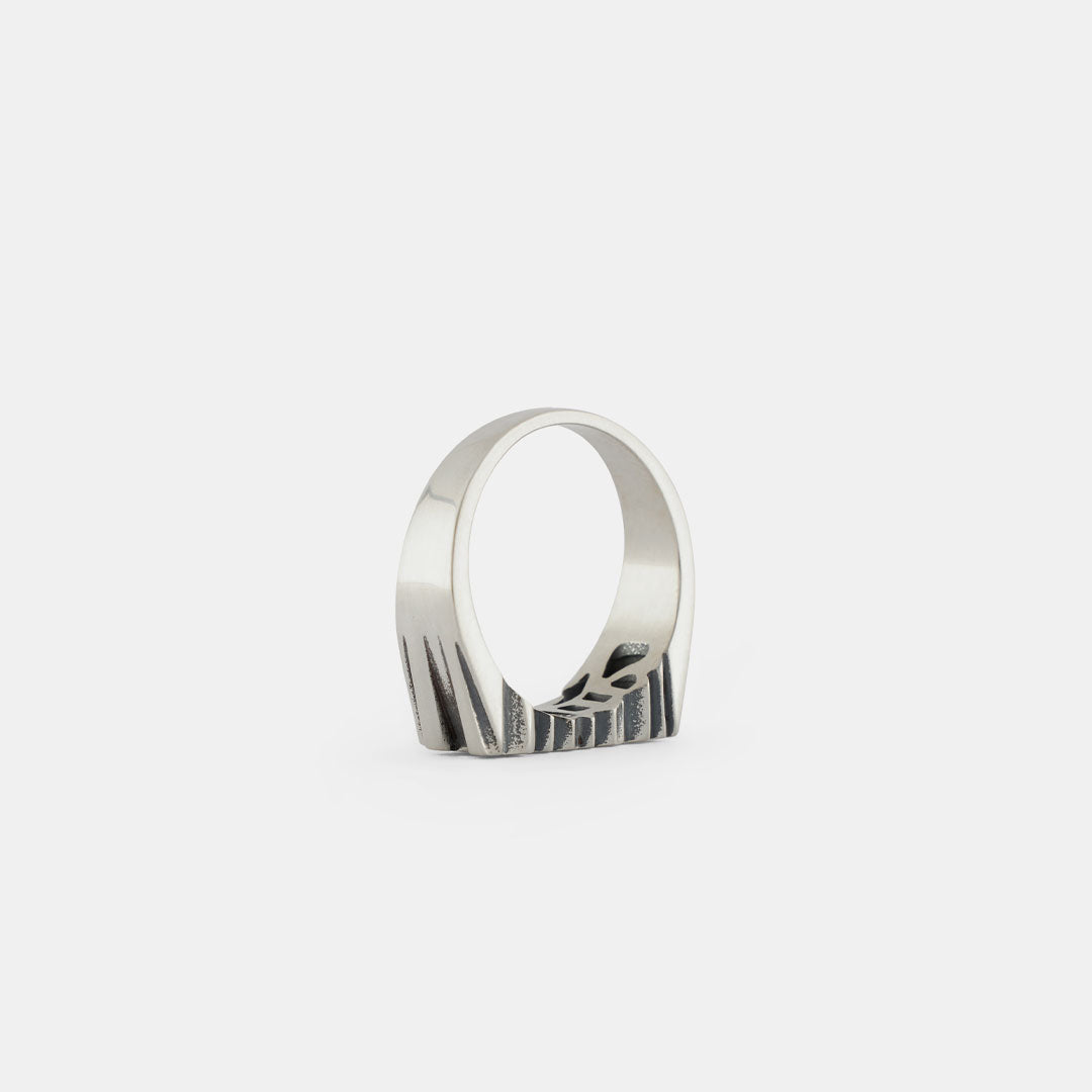 Silver Reverse Ring