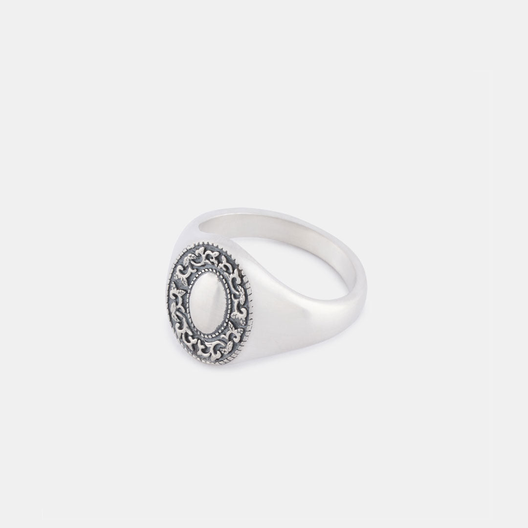 Silver Saloon Ring