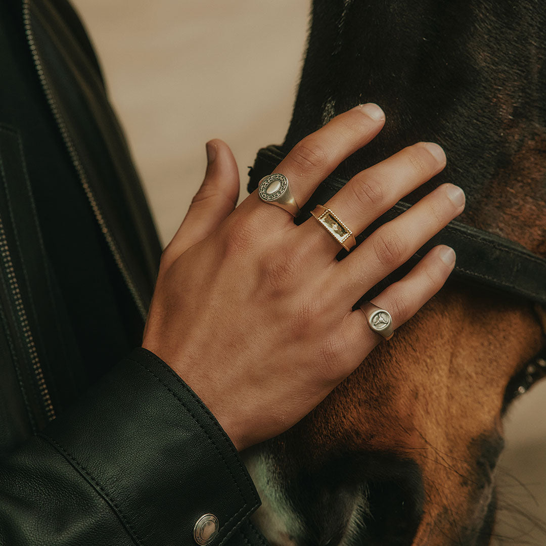 Gold Moonlight Ring