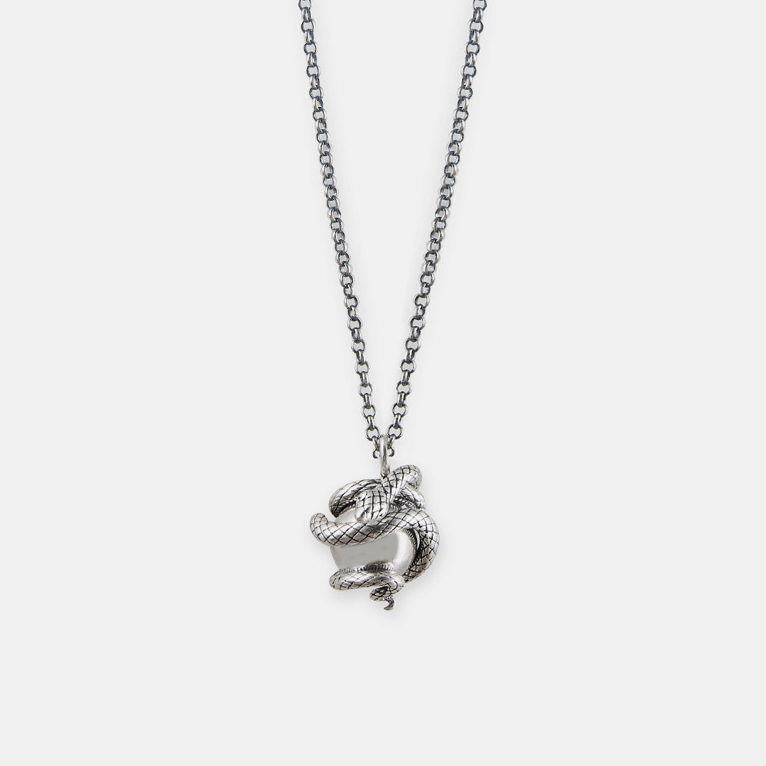 Silver Serpent Necklace Silver Serpent Necklace