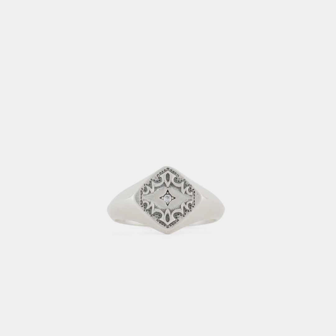 Silver Spur Ring