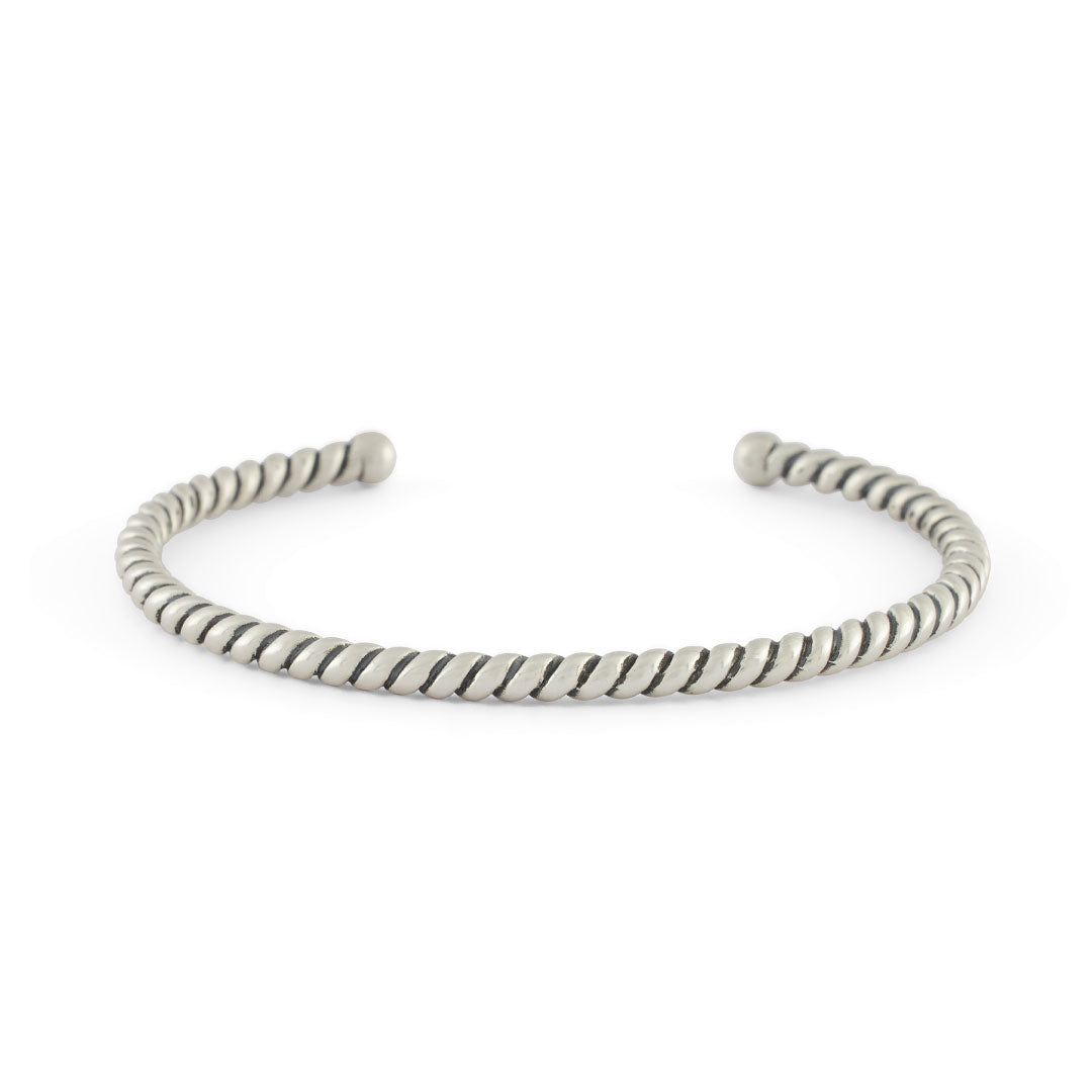 Silver Twist Cuff – SergeDeNimes US