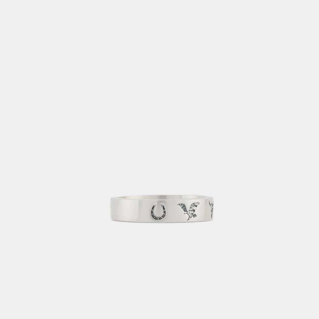 Silver Wild West Ring