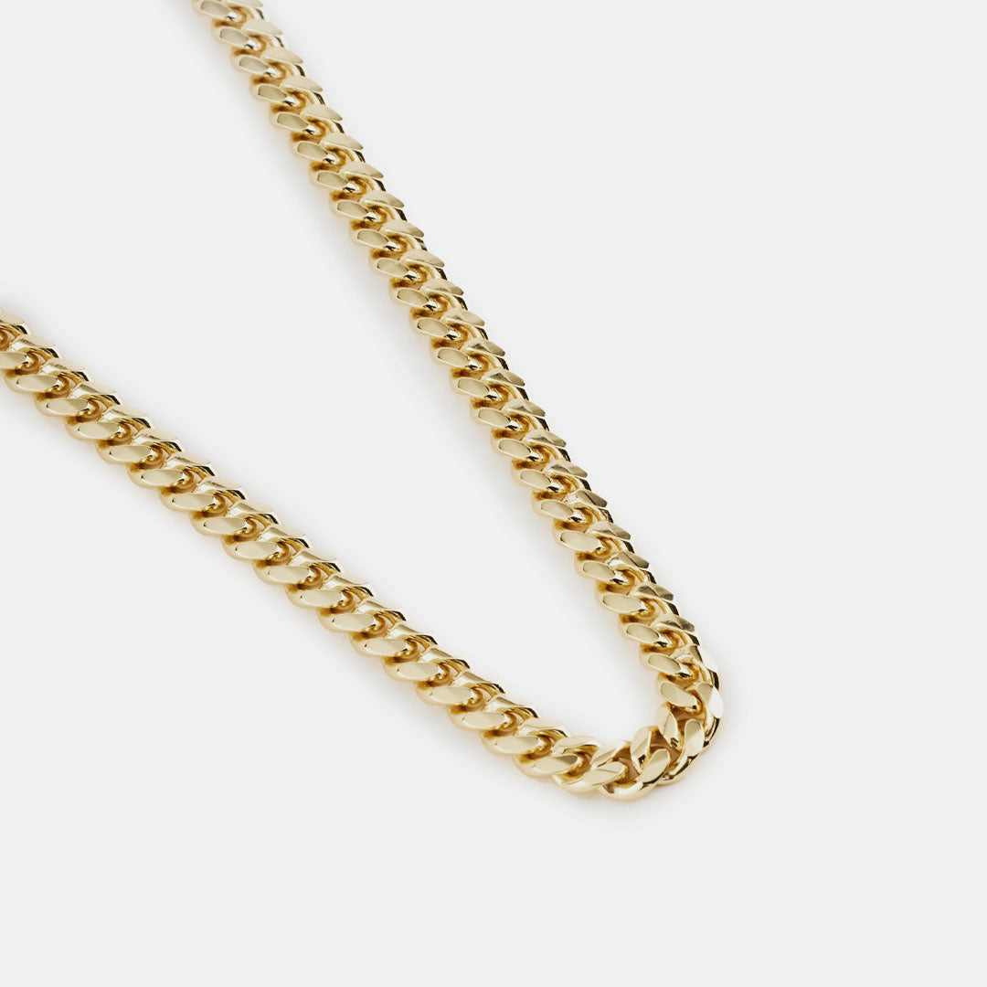 Gold Curb Chain