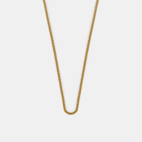Gold Plated Silver Non Adjustable Chain - Serge DeNimes