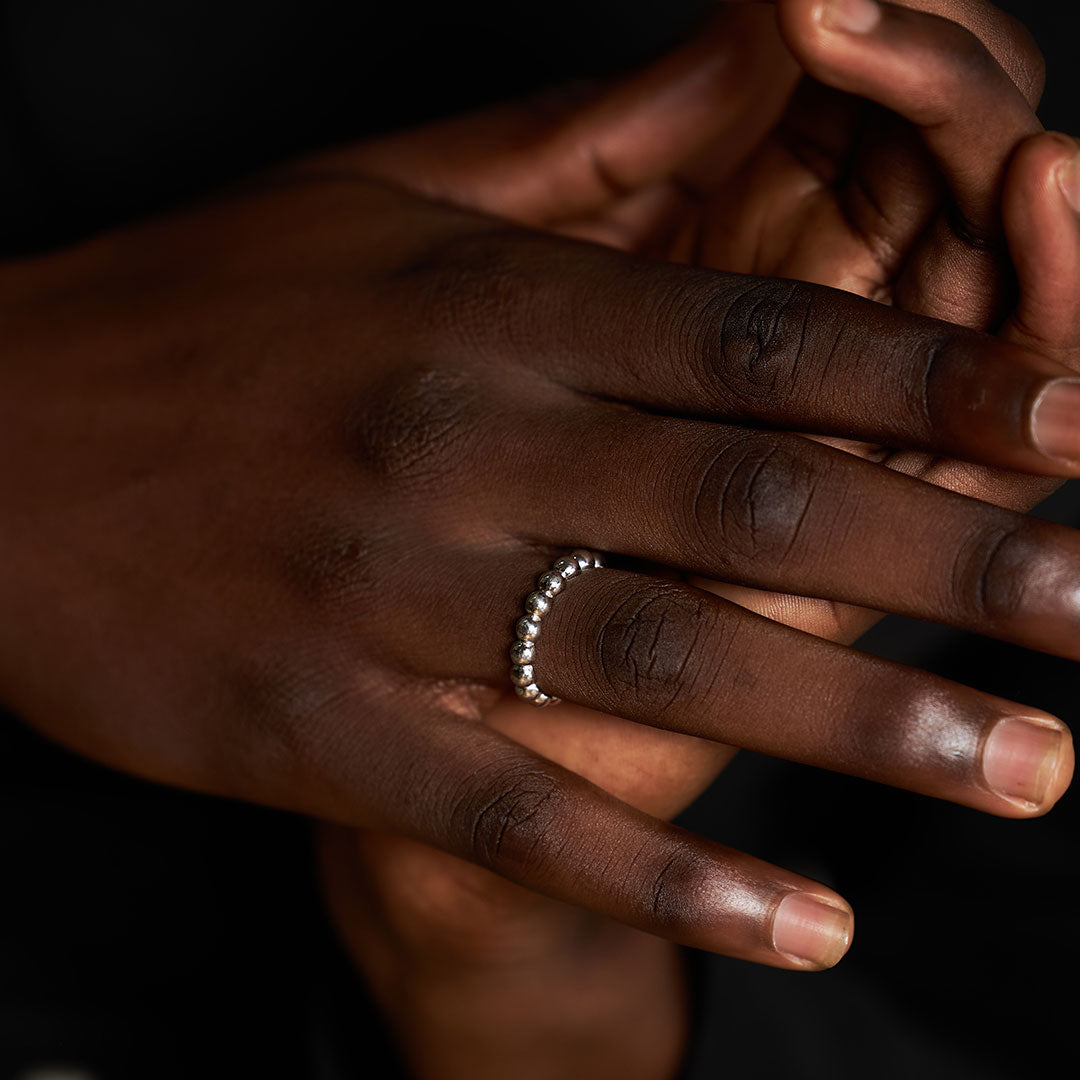 Silver Bubble Ring