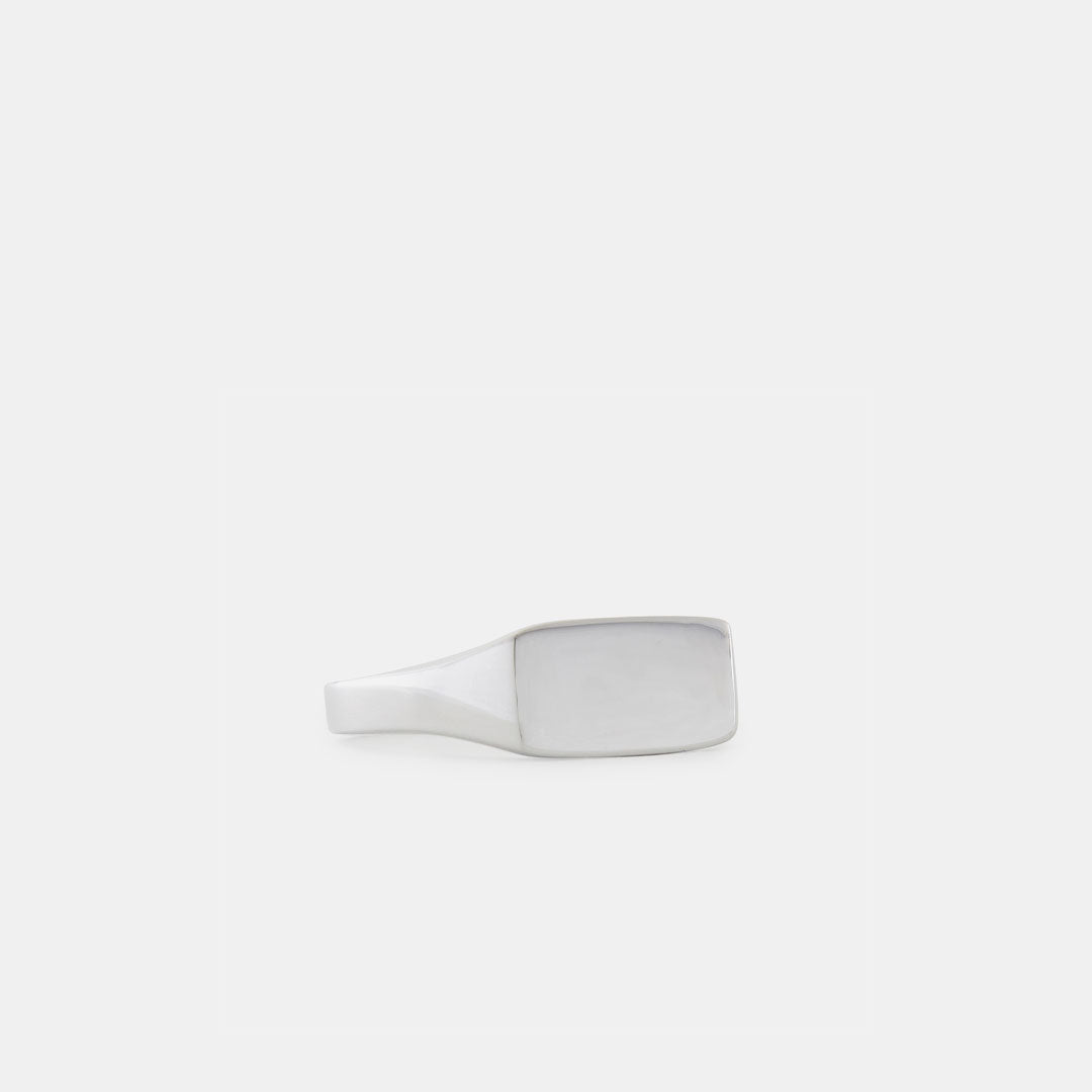 Silver Rectangle Signet Ring Silver Rectangle Signet Ring