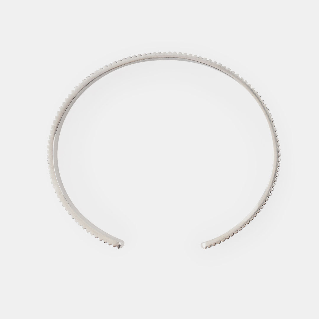 Silver Ridge Bangle