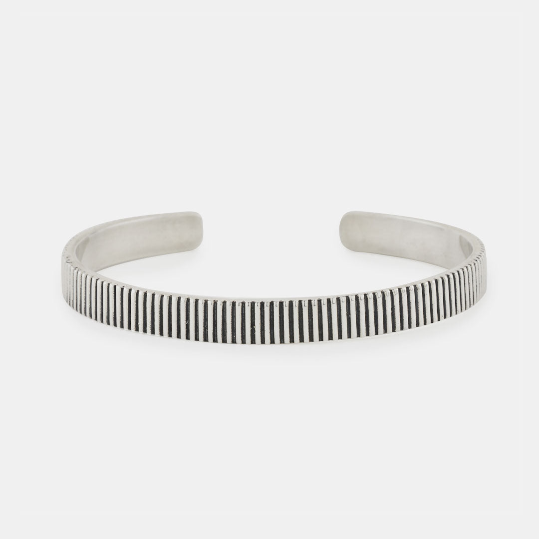 Silver Ridge Bangle