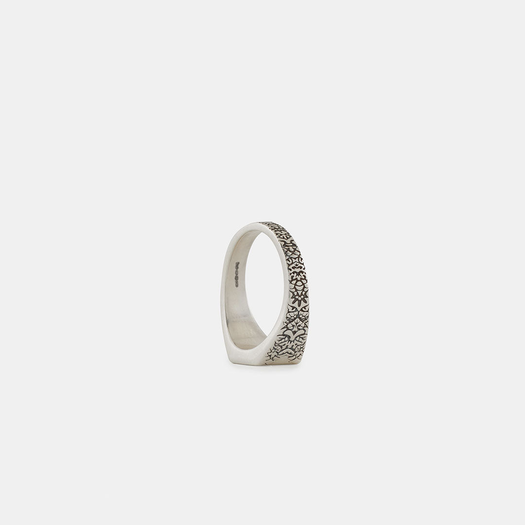 Silver Tapestry Ring