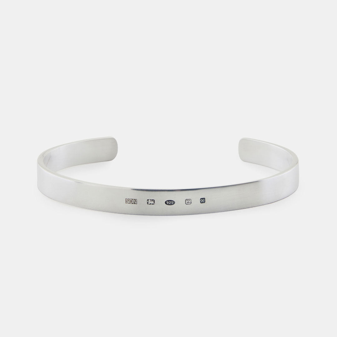 Silver Traditional Hallmark Cuff