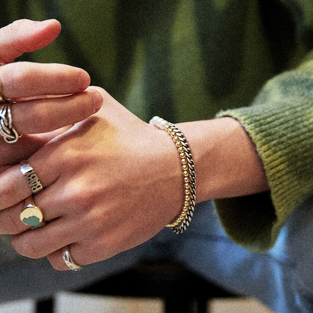 Silver Scale Bracelet - Serge DeNimes