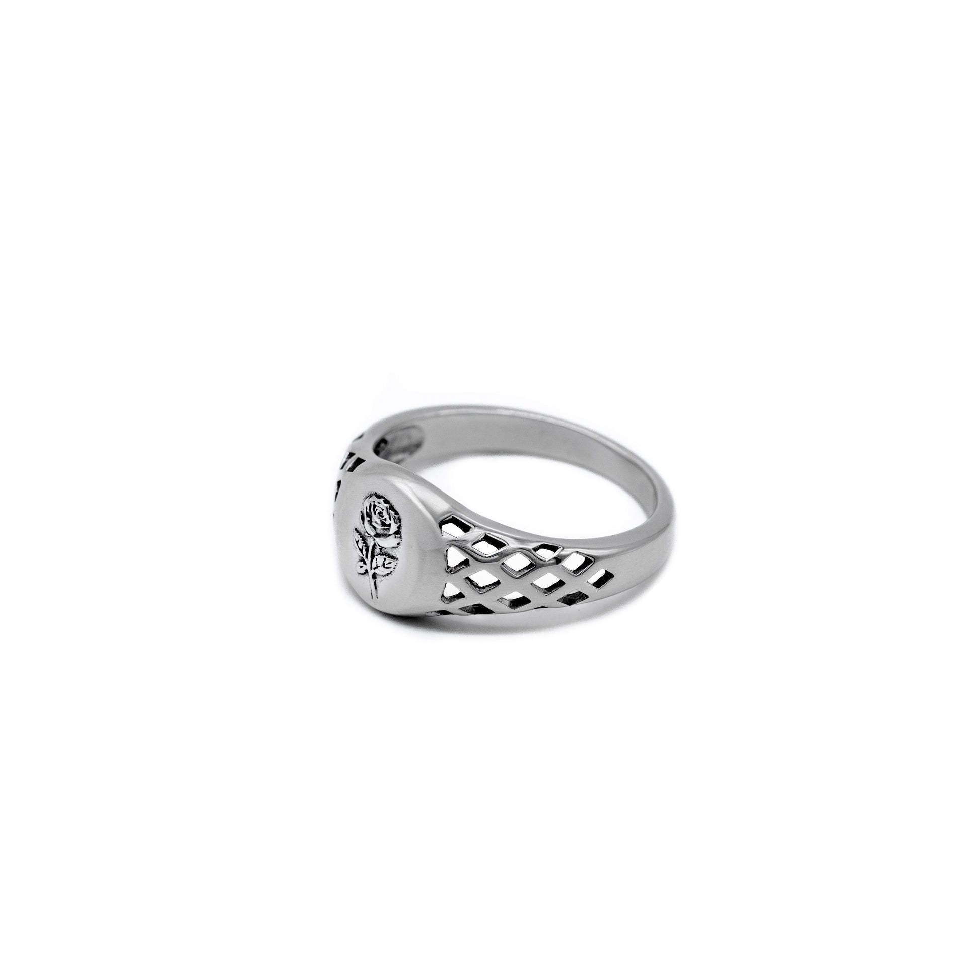 Silver Rose Sovereign Ring - Limited Edition