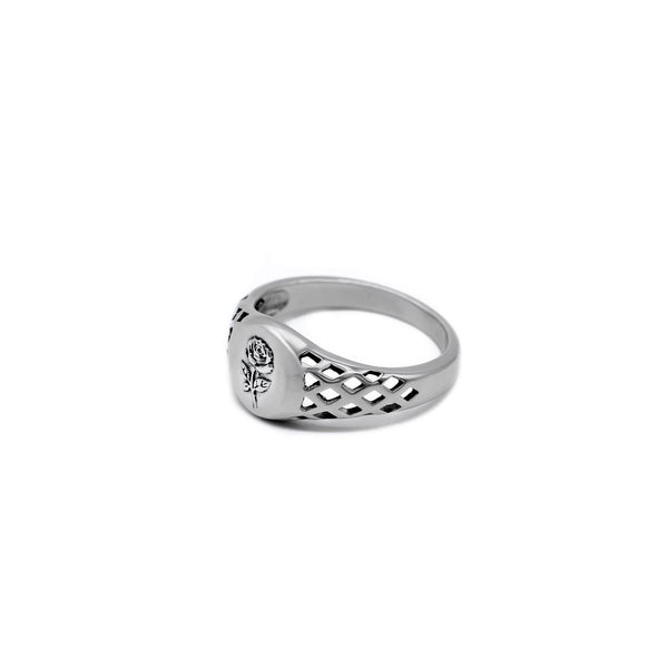 Silver Rose Sovereign Ring - Limited Edition