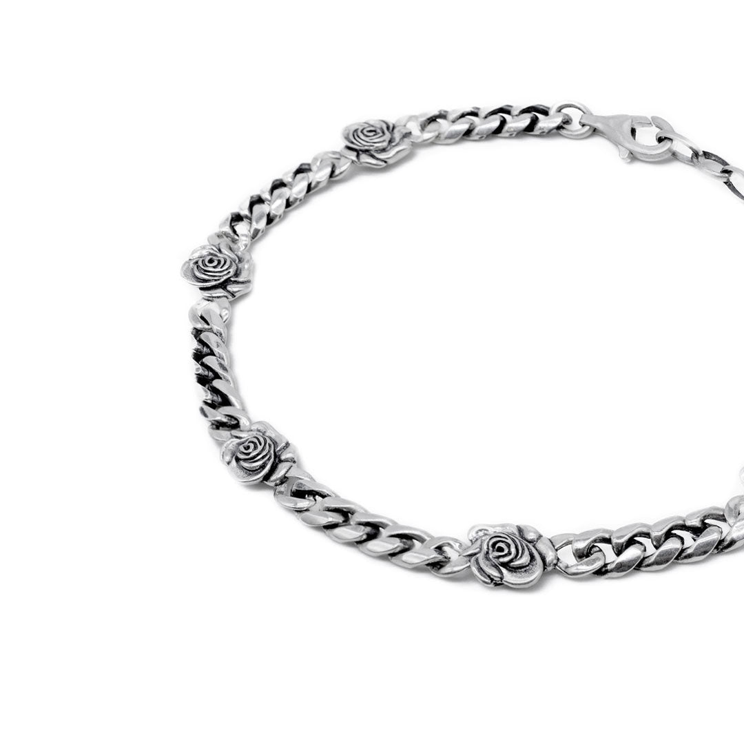 Silver Rose Bracelet - Limited Edition