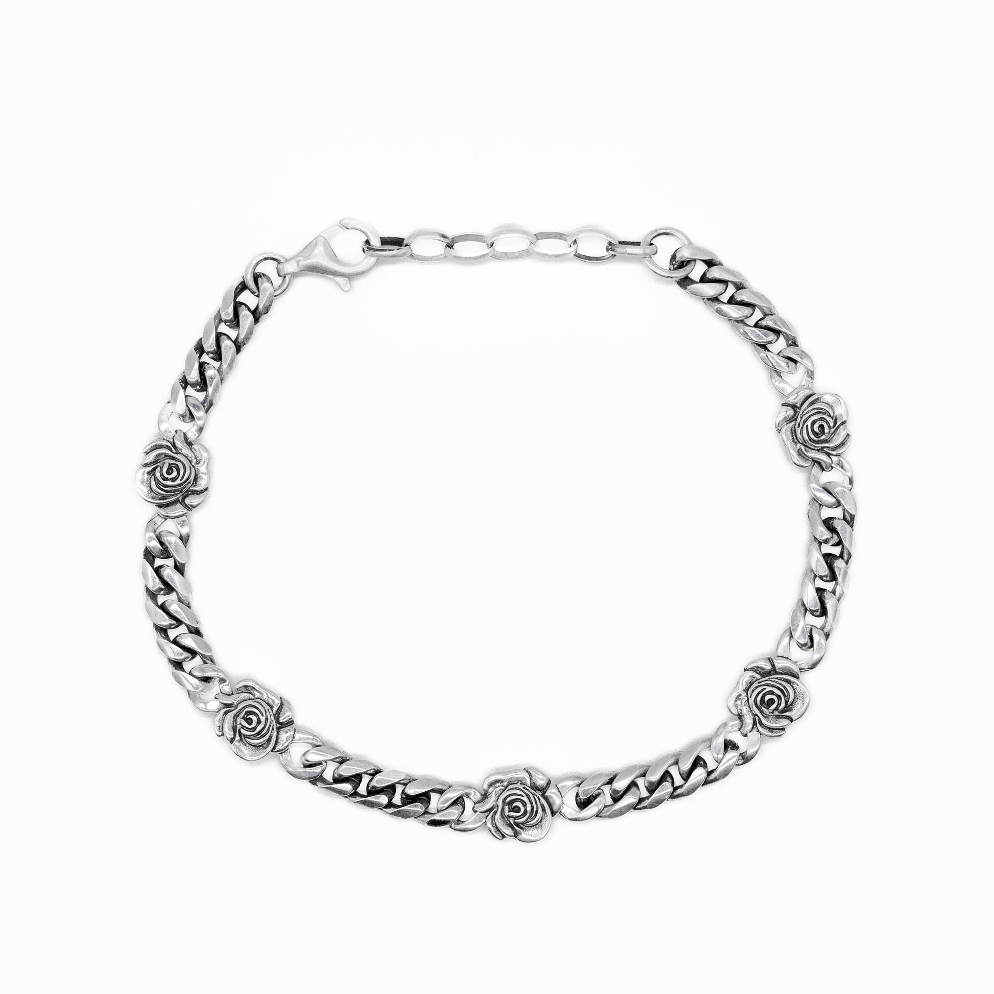 Silver Rose Bracelet - Limited Edition
