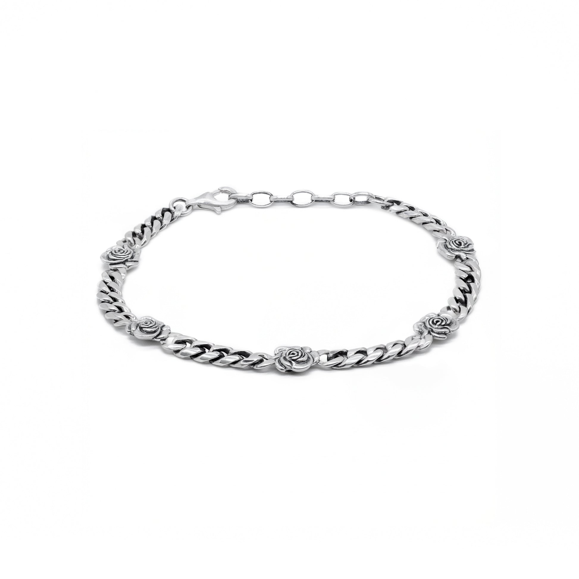 Silver Rose Bracelet - Limited Edition