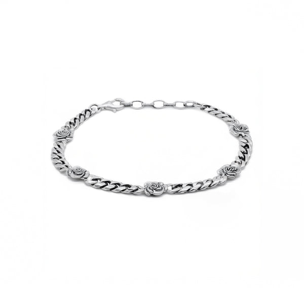 Silver Rose Bracelet - Limited Edition