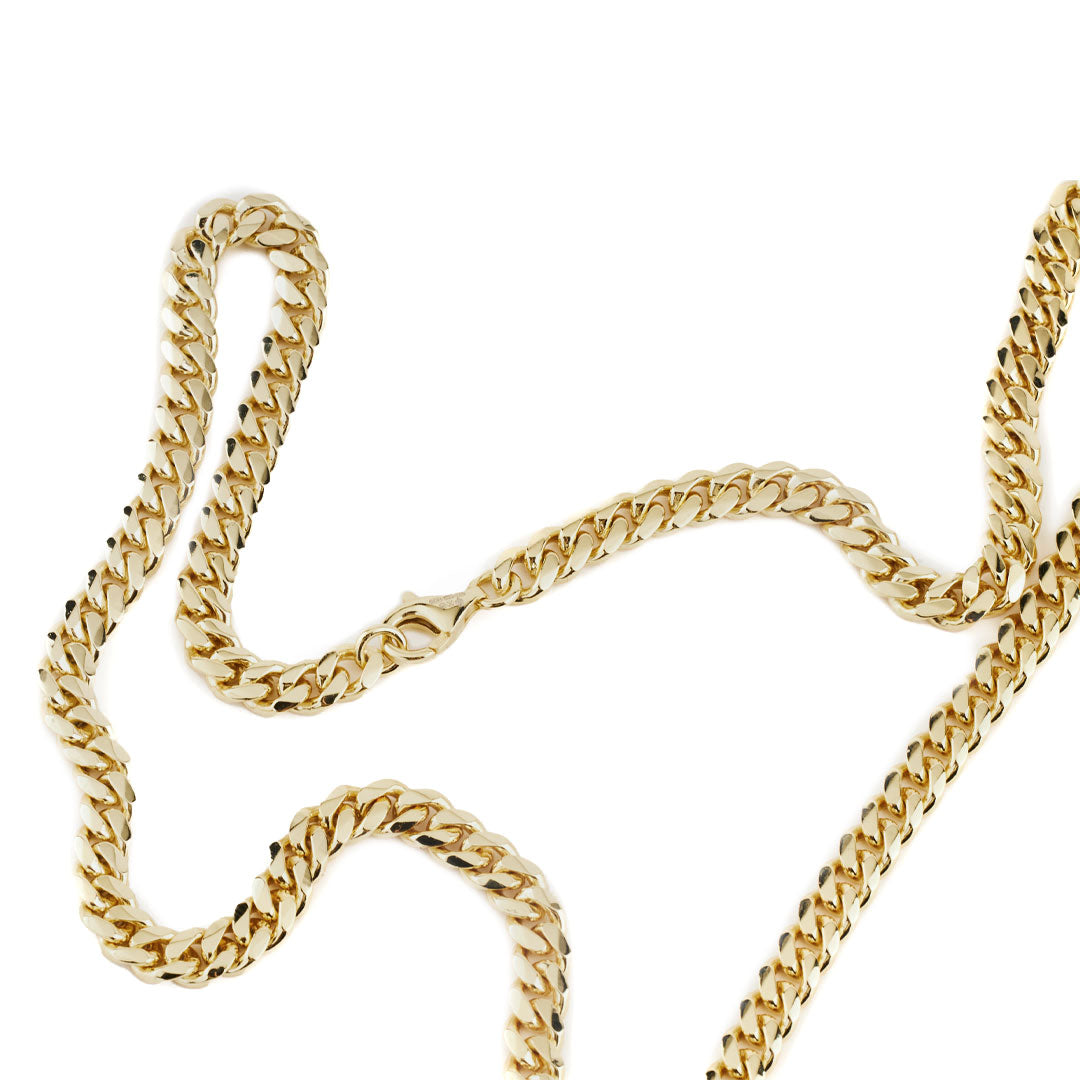 Gold 5mm Curb Chain