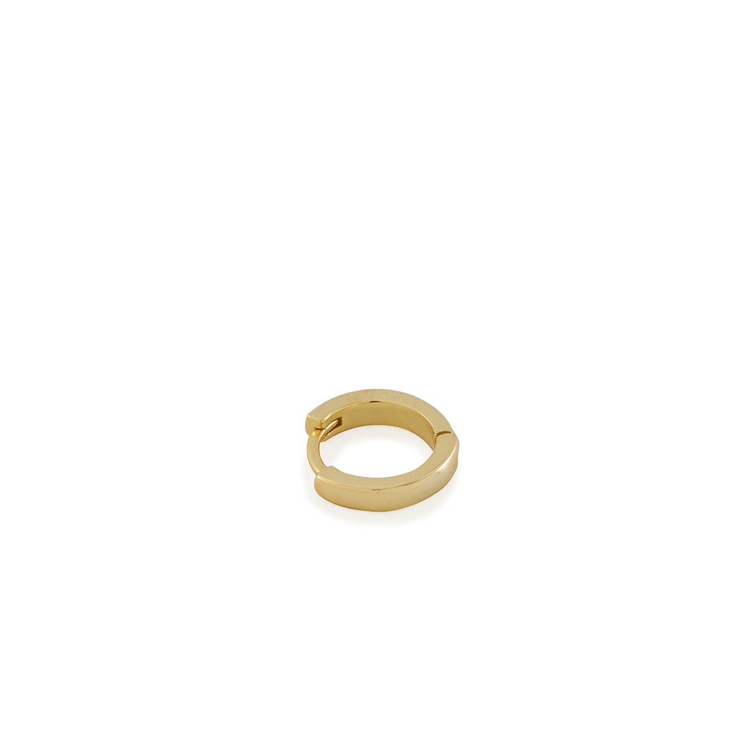 Gold Huggie Hoop Earring