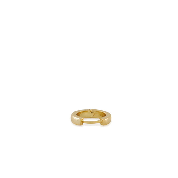 Gold Huggie Hoop Earring