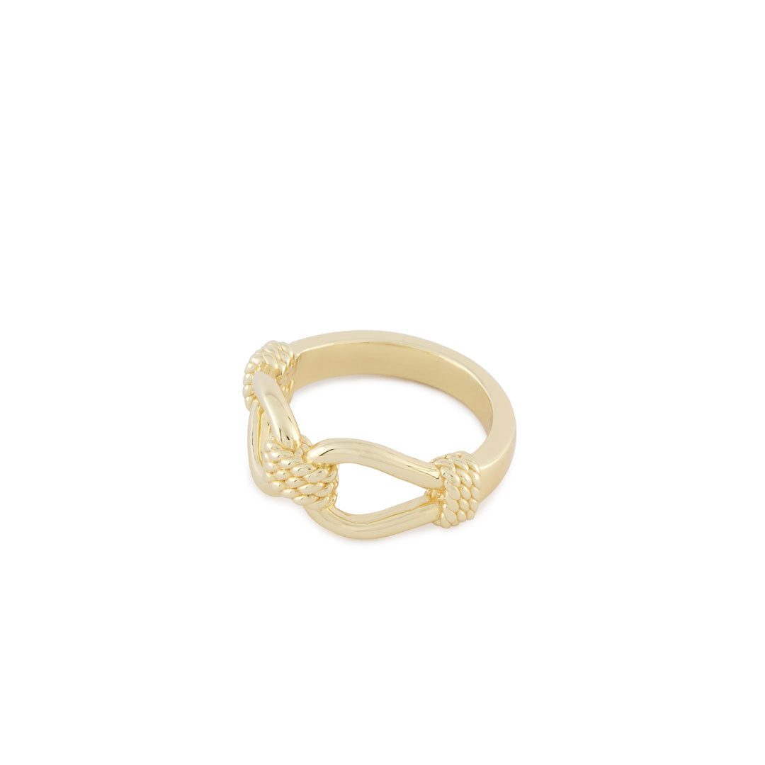 Gold Lasso Ring