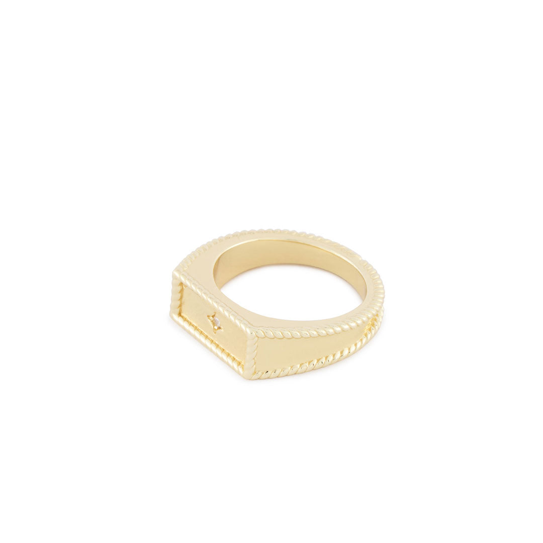 Gold Moonlight Ring