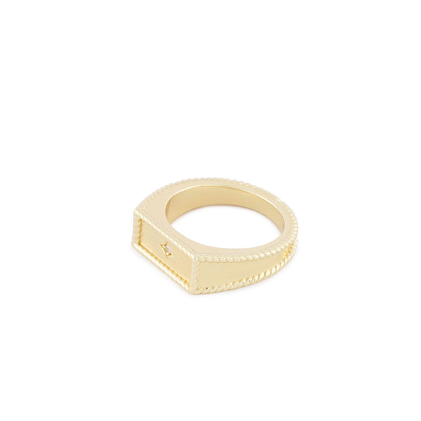 Gold Moonlight Ring