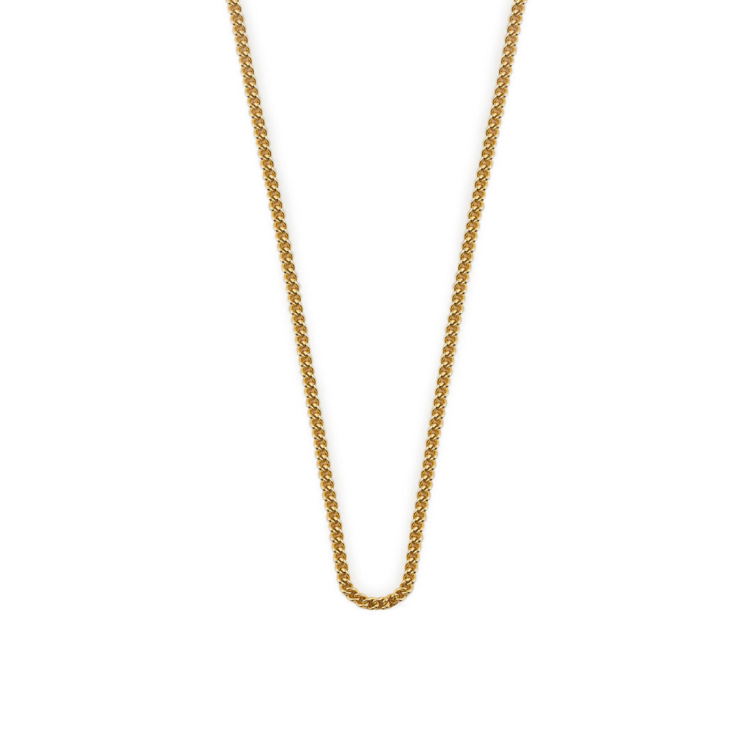 Gold 1.5mm Curb Chain