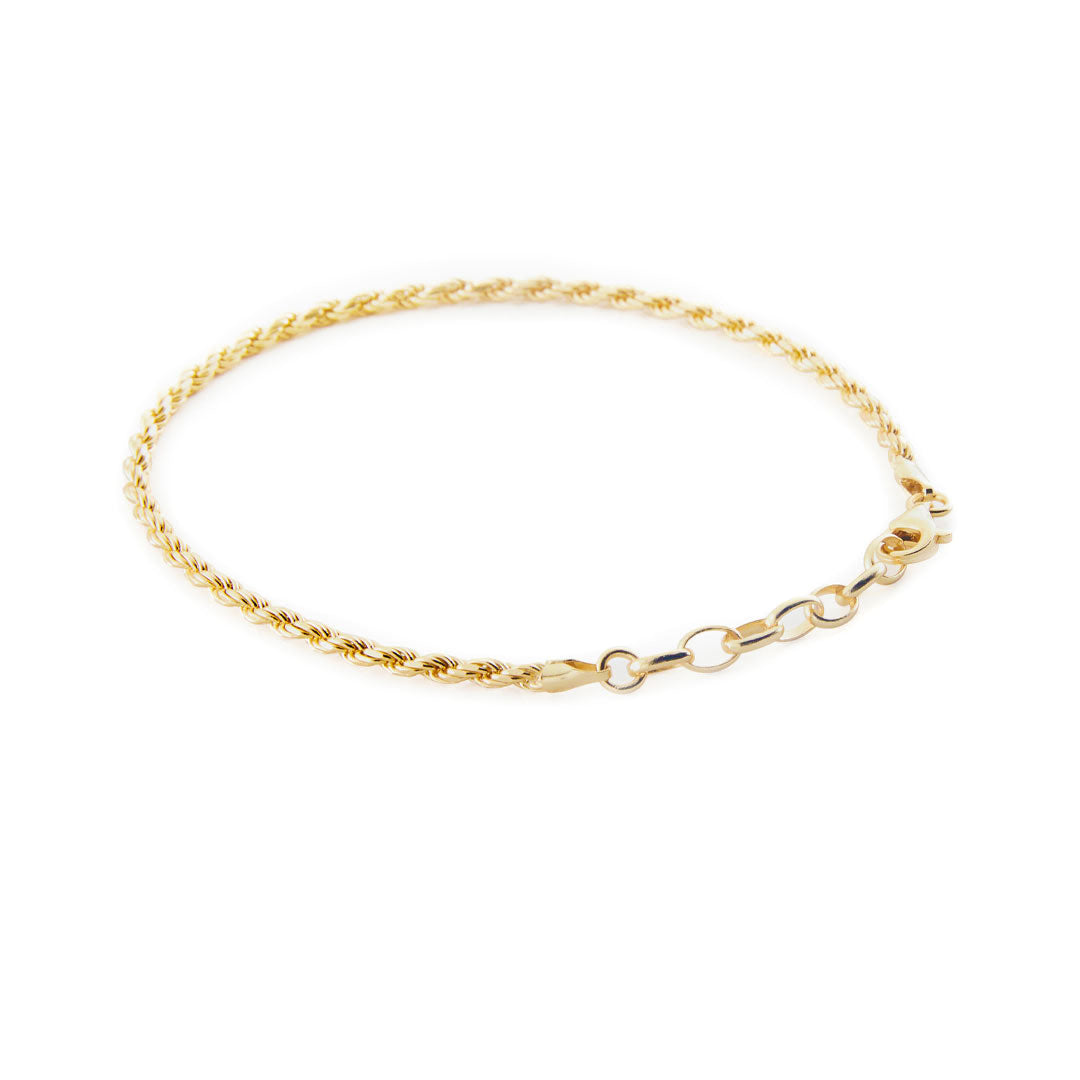 Gold Rope Bracelet