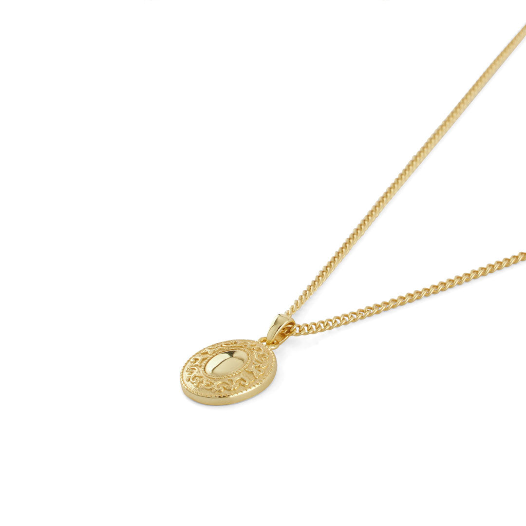 Gold Saloon Necklace