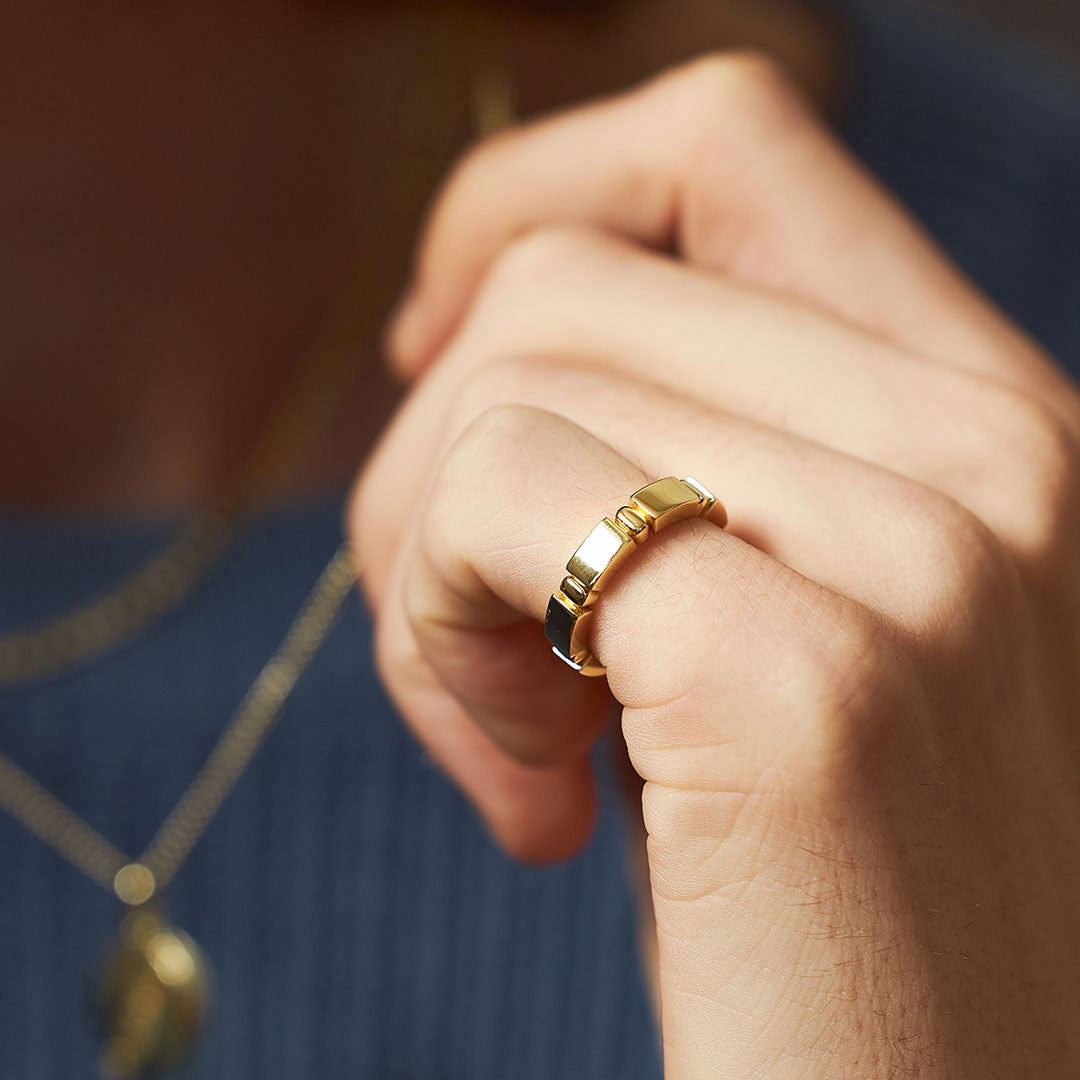 Gold Coronet Ring