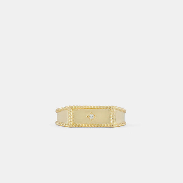 Gold Moonlight Ring