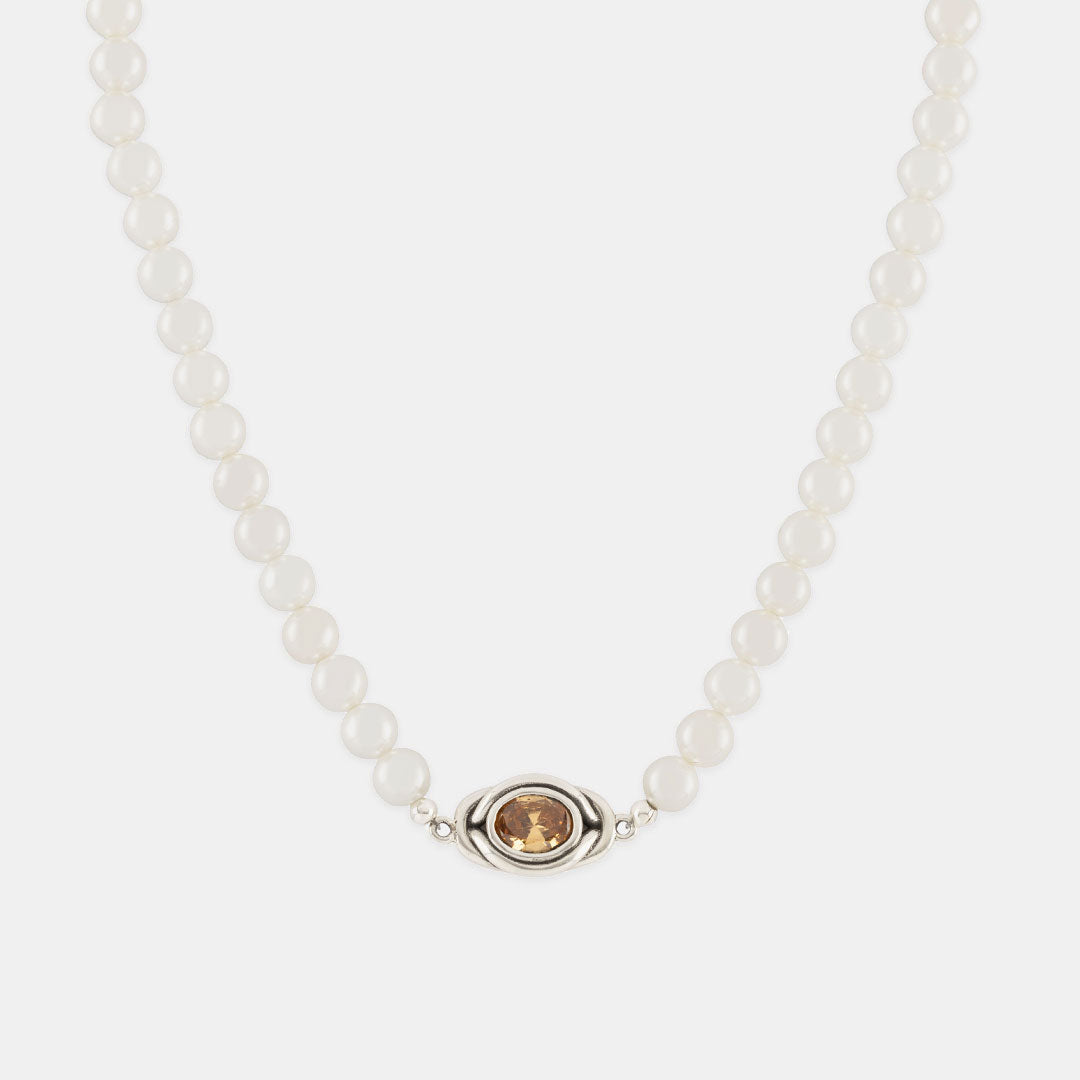 Pearl Eternity Necklace