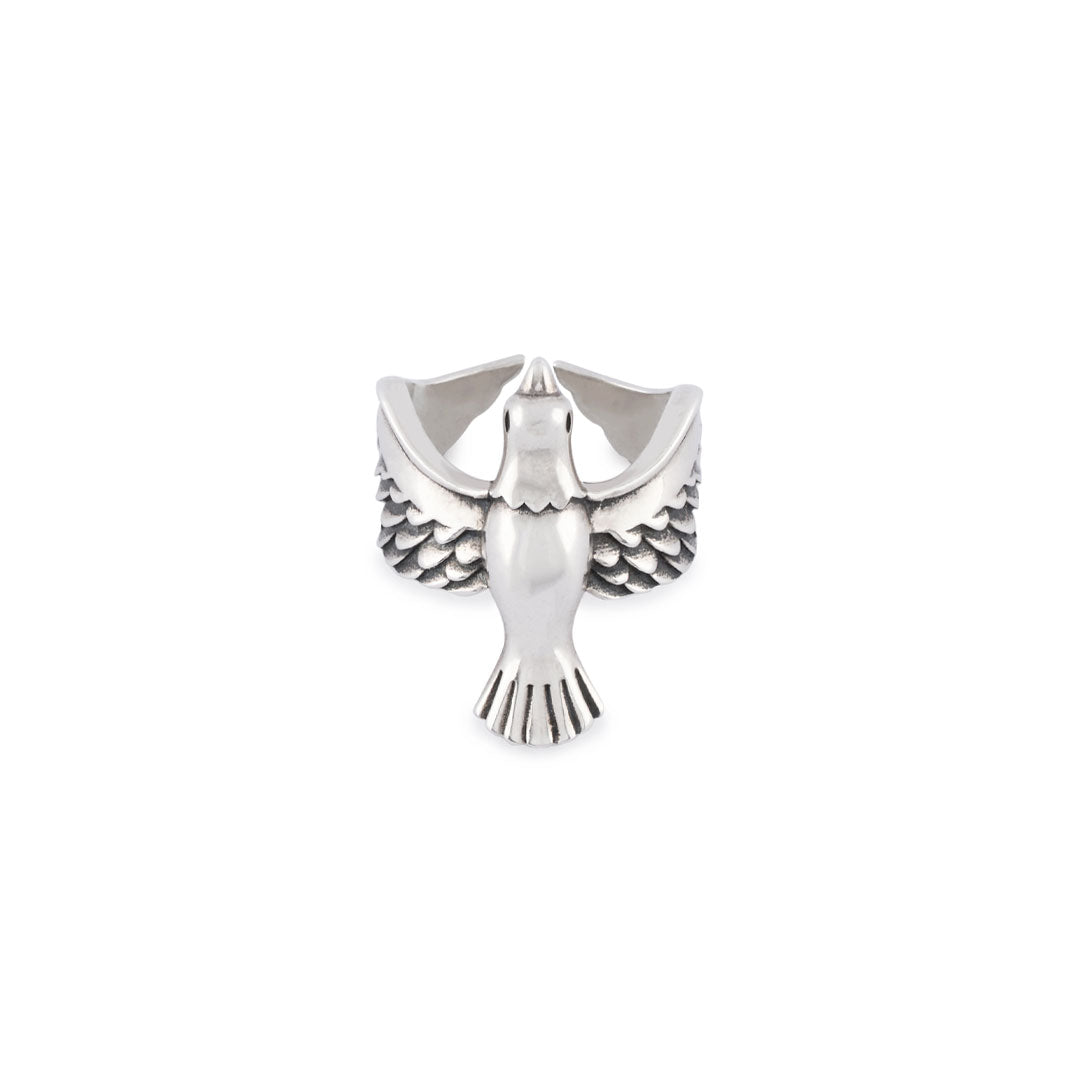 Silver Dove Ring