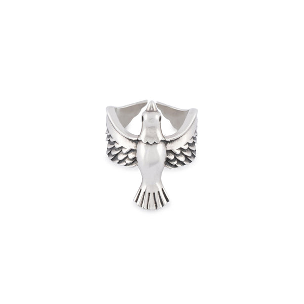 Silver Dove Ring