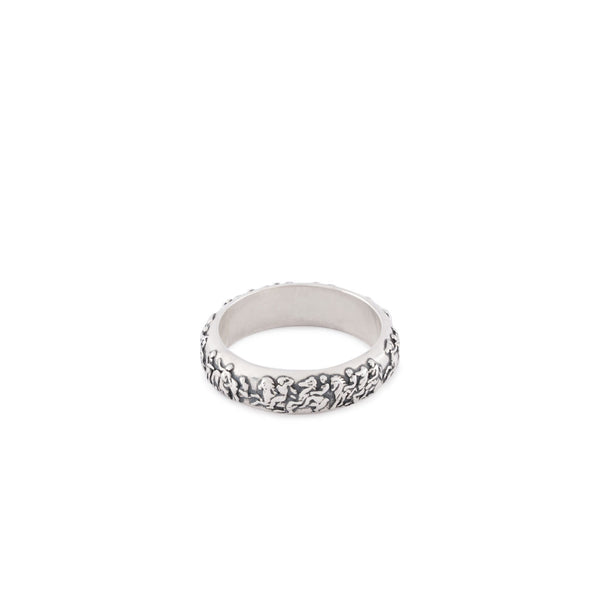 Silver Frieze Ring