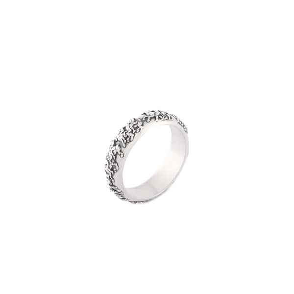 Silver Frieze Ring