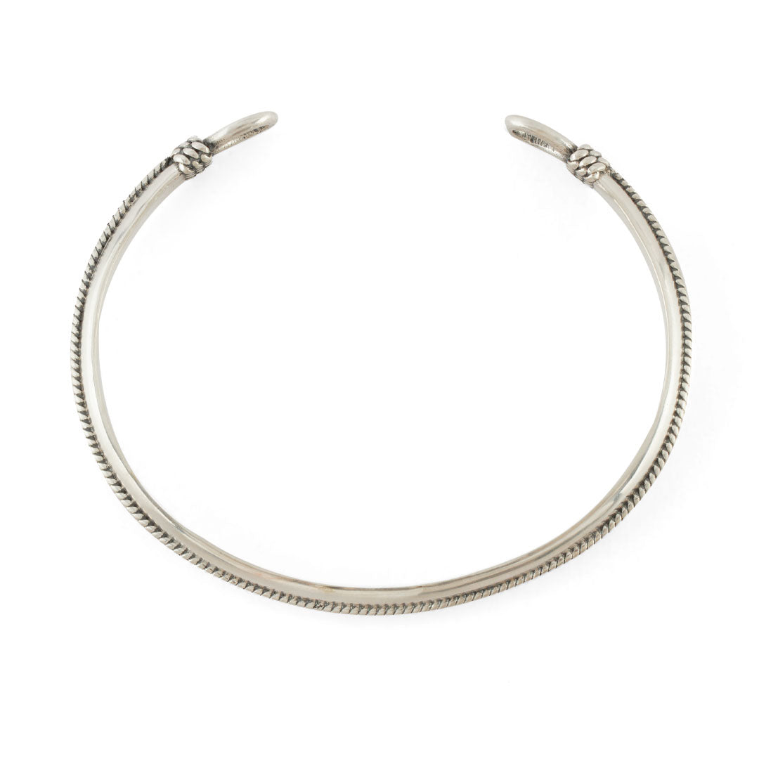 Silver Lasso Cuff