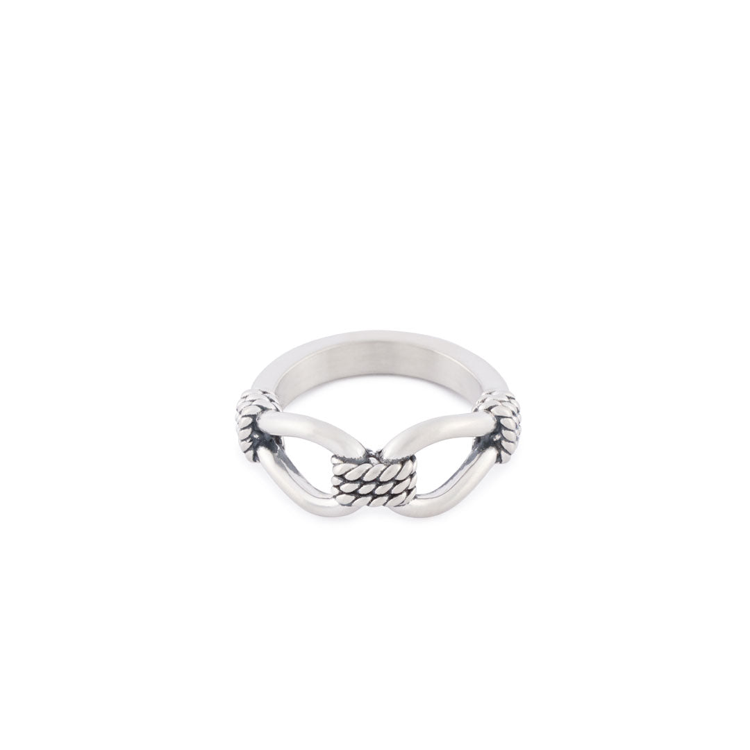 Silver Lasso Ring