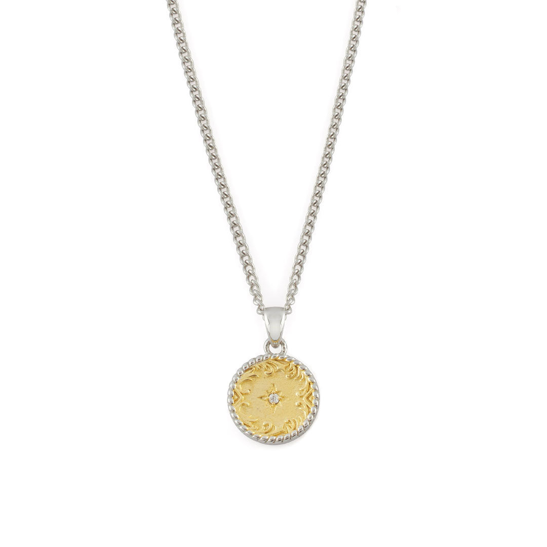 Silver Sundown Necklace