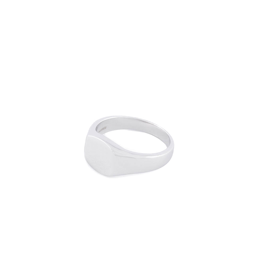 Silver Signet Ring | Men's 925 Sterling Silver | Serge DeNimes
