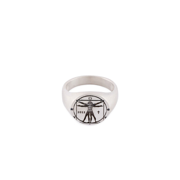 Silver Vitruvian Ring