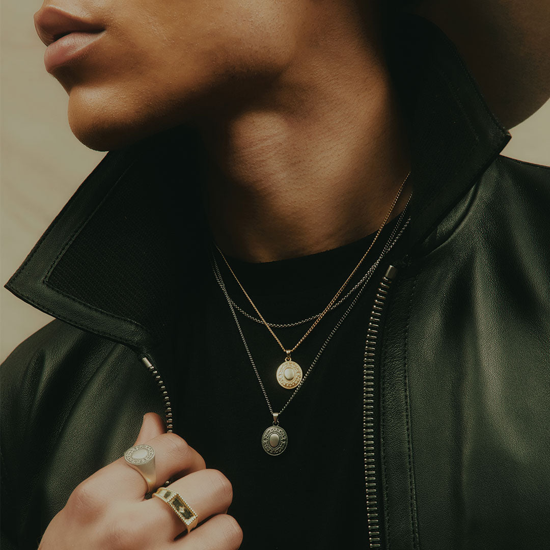Gold Saloon Necklace