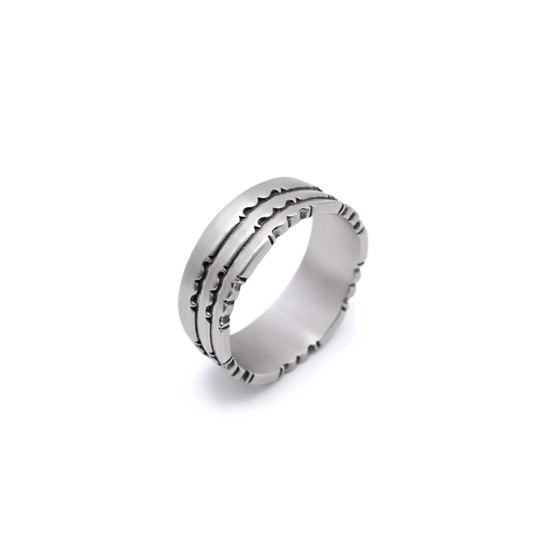 Silver Armour Ring